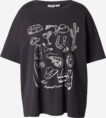 Noisy May Curve Paita 'NMIDA' värissä harmaa: etupuoli