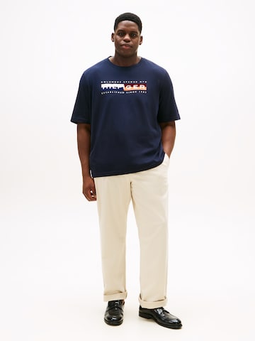 Maglietta di Tommy Hilfiger Big & Tall in blu