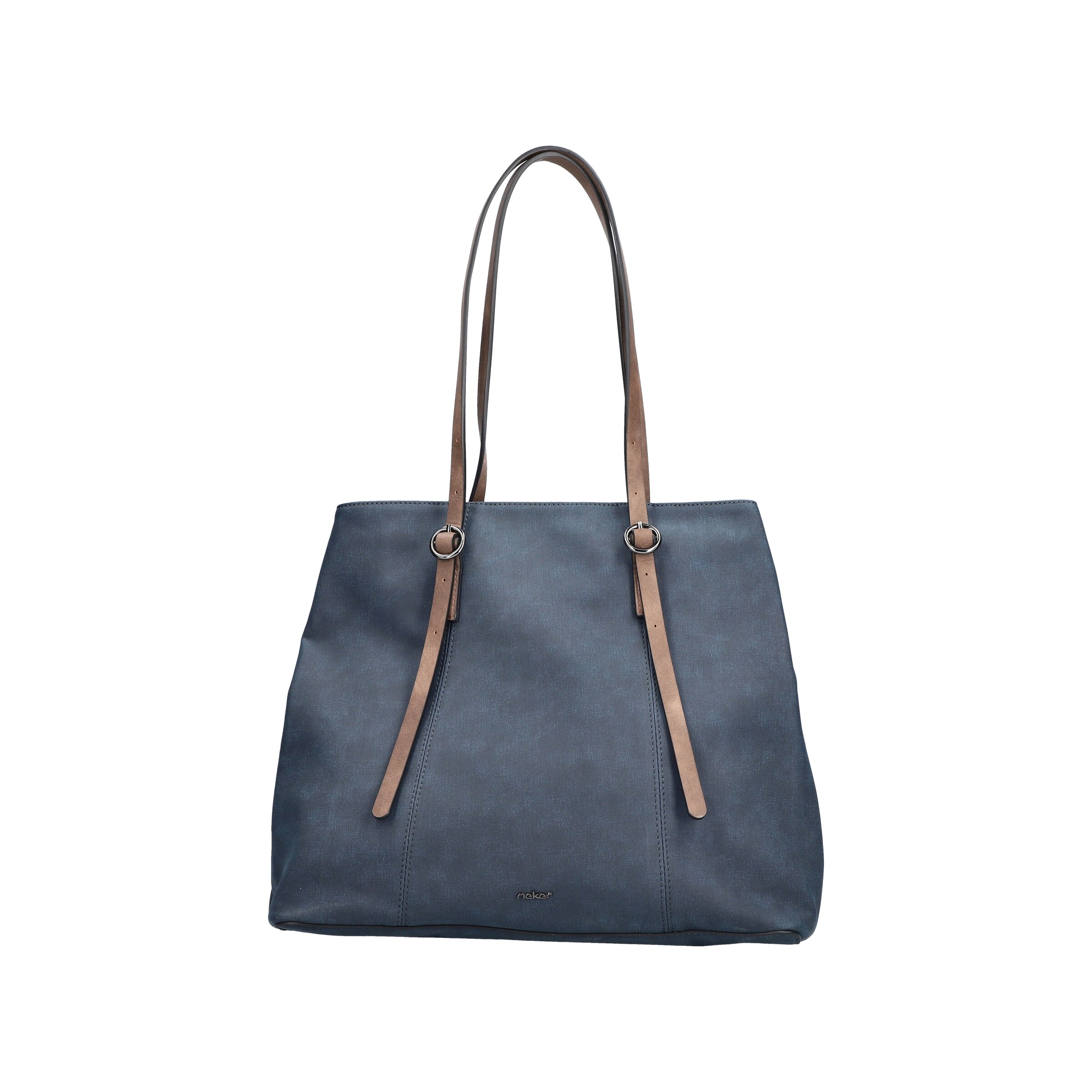 Rieker Cabas ' H1028 ' en bleu / marron, Vue avec produit