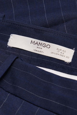 MANGO MAN Chino-Hose 30 in Blau