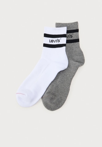 LEVI'S ® Къси чорапи в сиво: отпред