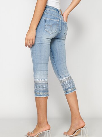 KOROSHI Regular Jeans i blå