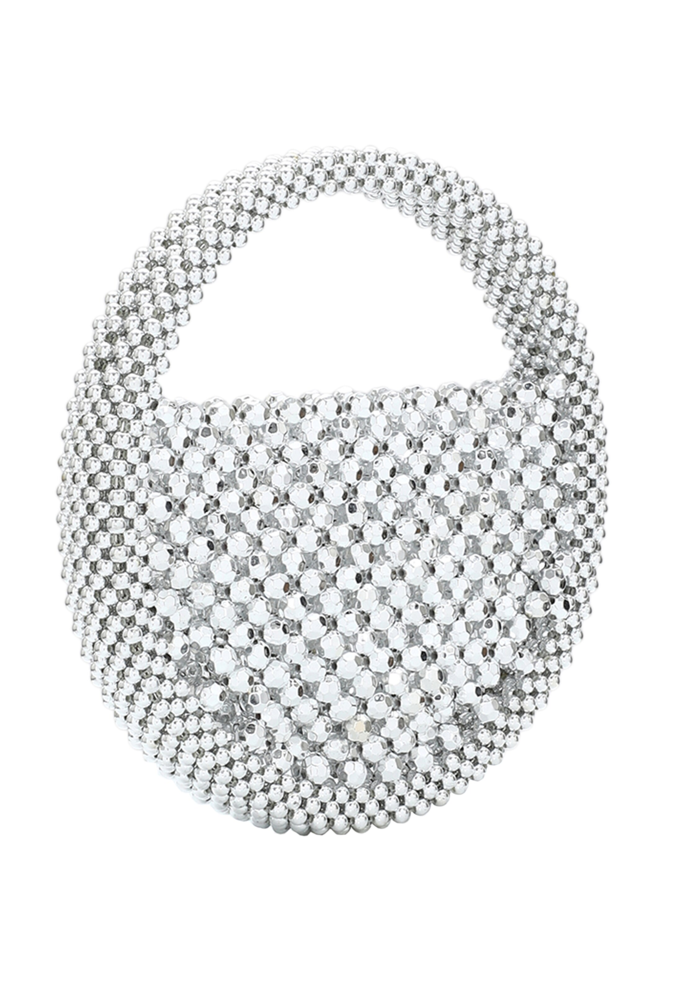 Koosh Handtas in Zilver