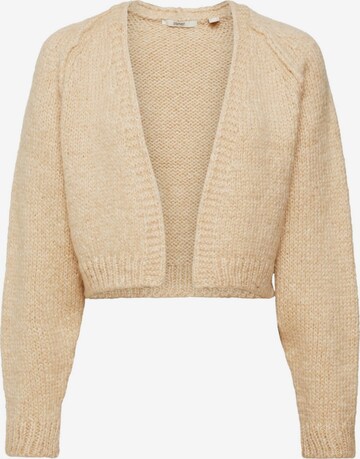 ESPRIT Strickjacke in Beige: predná strana