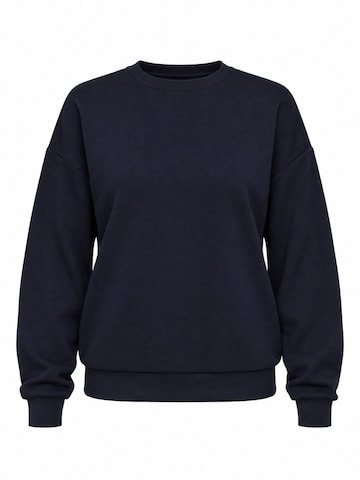 Felpa di Ethiquet in blu: frontale