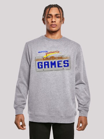 F4NT4STIC Sweatshirt 'SEVENSQUARED' in Grey: front