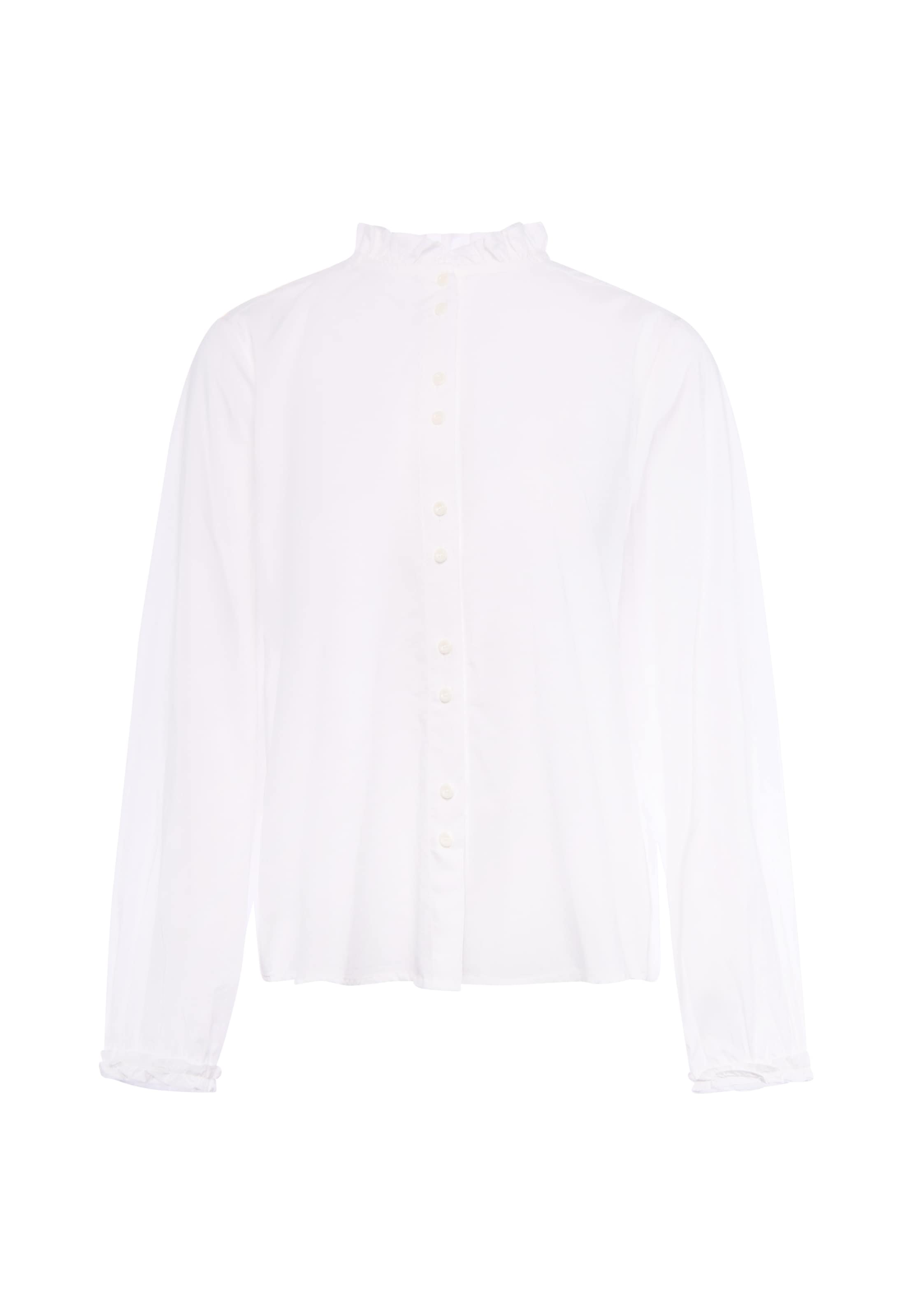 faina Blouse in White: front