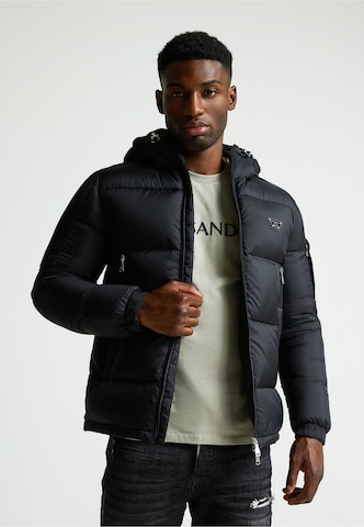 Alessandro Zavetti NEVORI PUFFER JACKET ' ' in Schwarz: Vorderseite