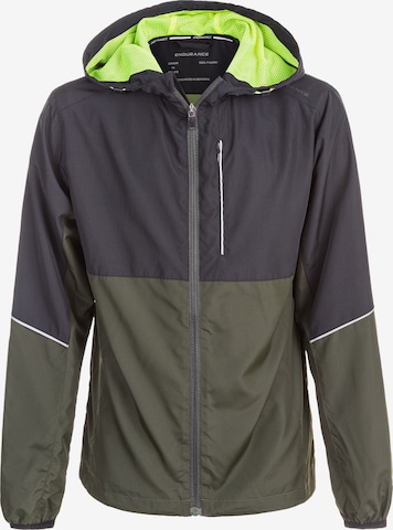 ENDURANCE Athletic Jacket 'Lassie' in Green: front