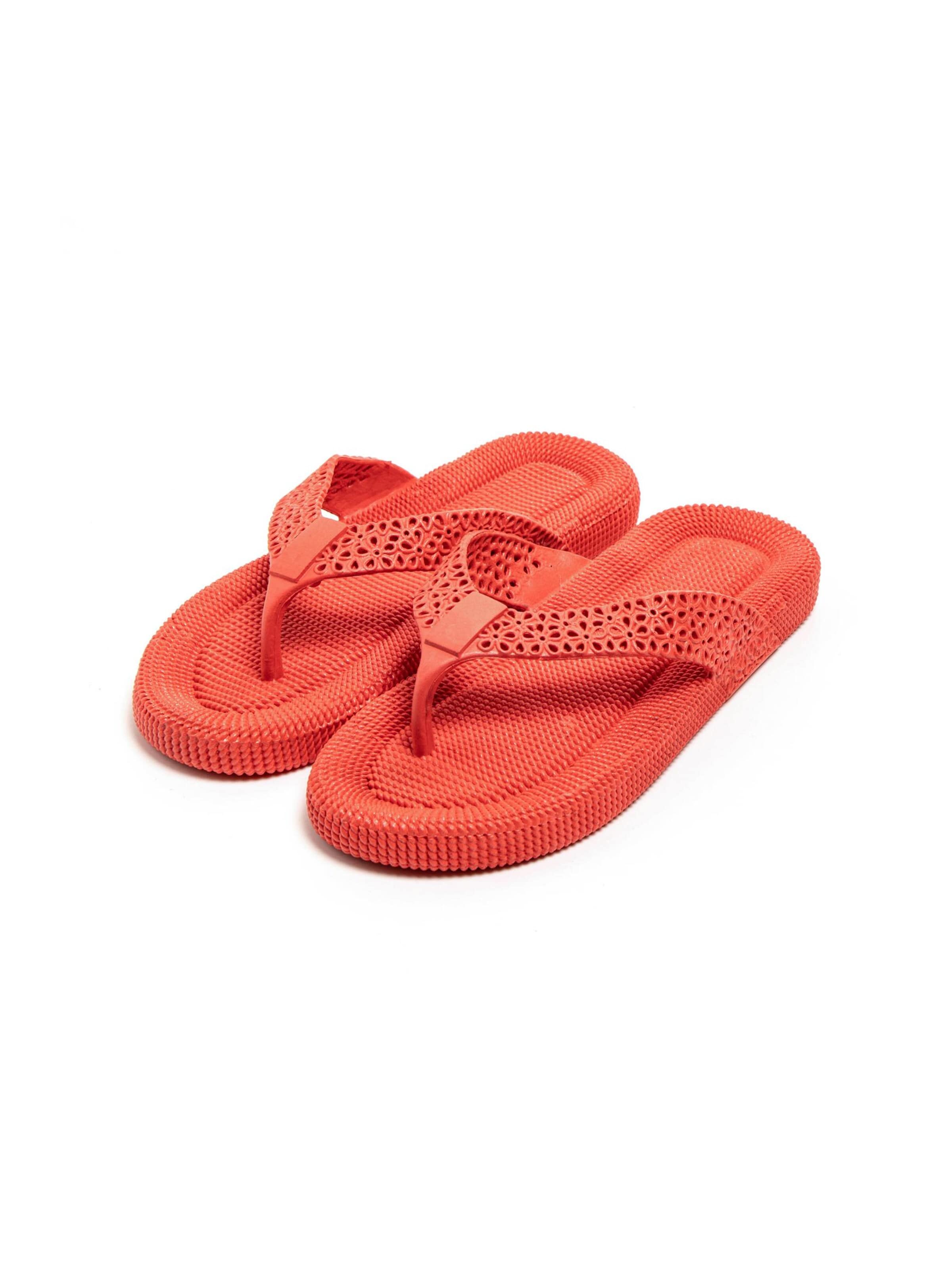 Brasileras T-Bar Sandals 'Flopee' in Red