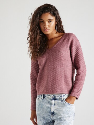 ABOUT YOU Sweater 'Lenni' in Pink: front
