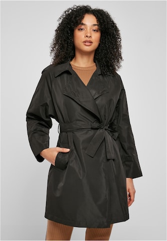 Urban Classics Summer coat in Black: front