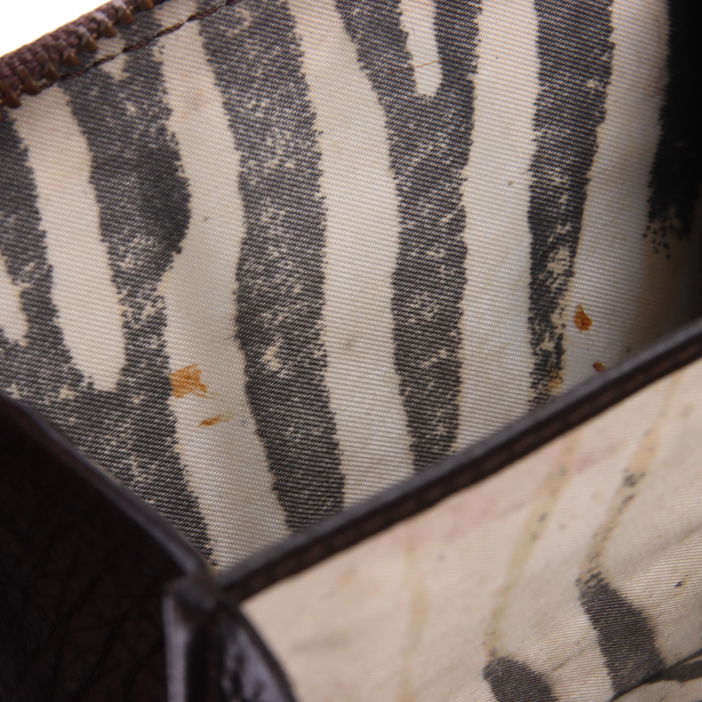 roberto cavalli Small Leather Goods in One size in Brown