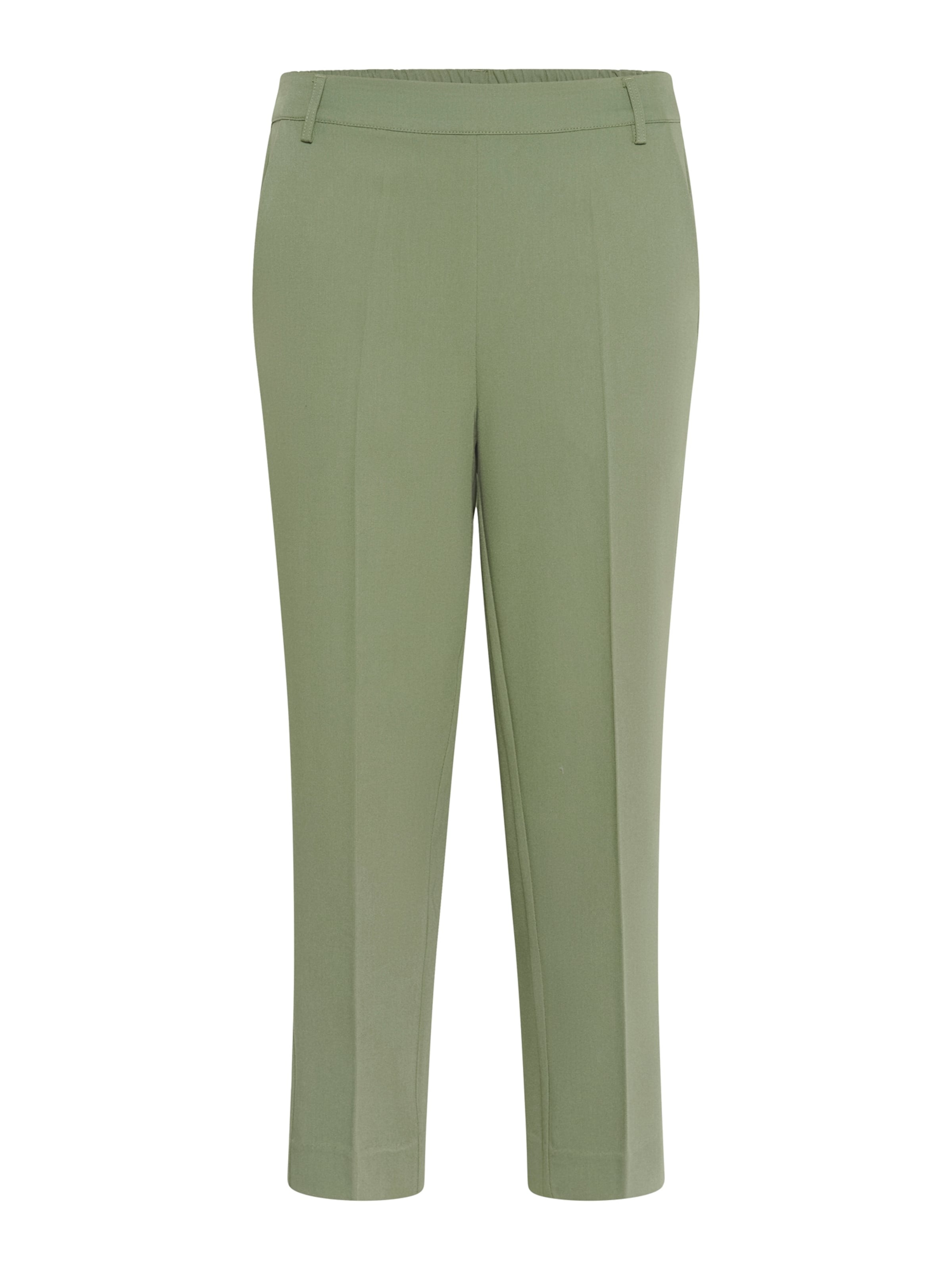 Kaffe Normální Kalhoty s puky 'KASakura' – zelená: přední strana