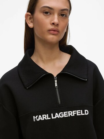 Karl Lagerfeld Μπλούζα φούτερ σε μαύρο