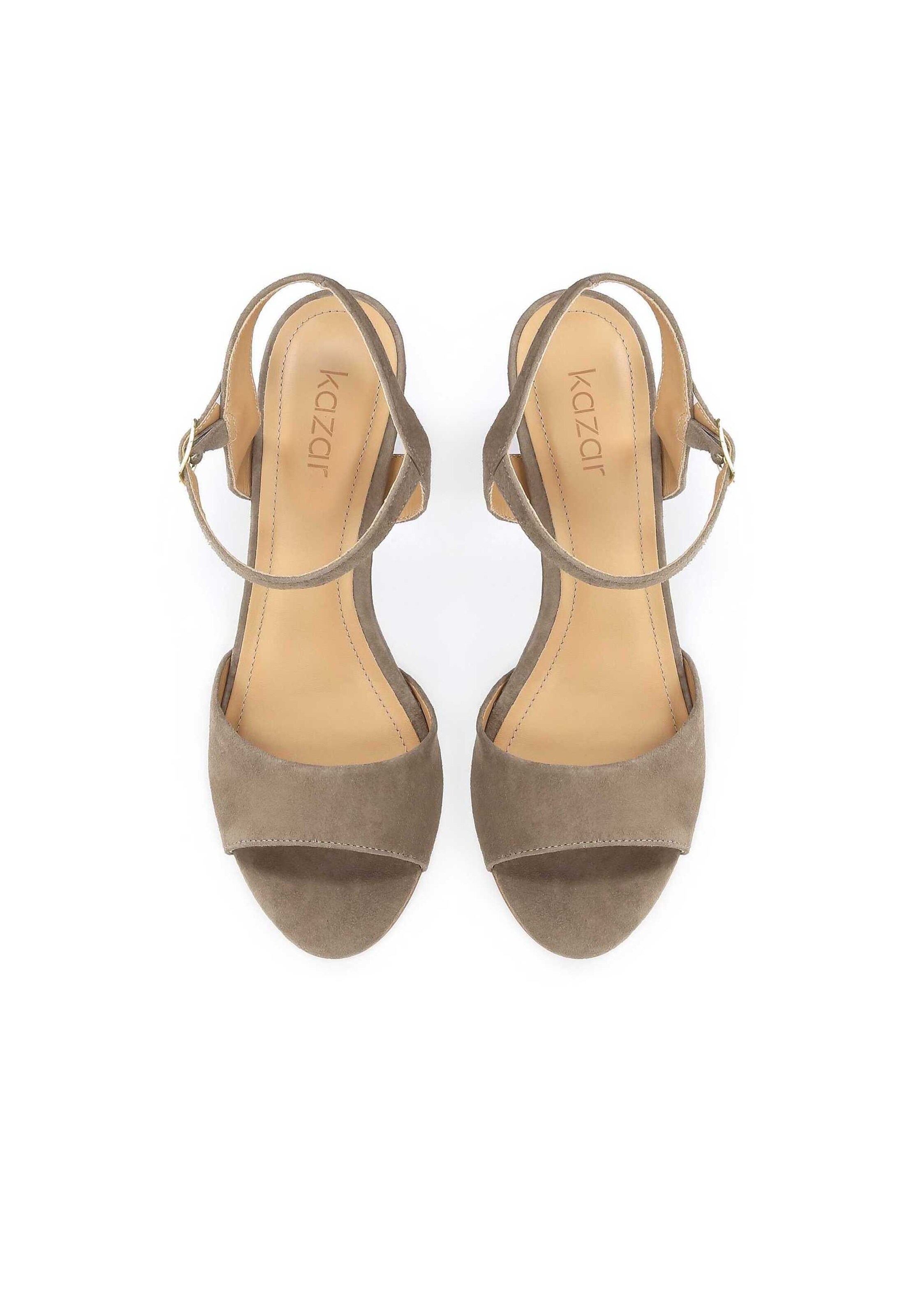 Kazar Босоножки с ремешком в Серый