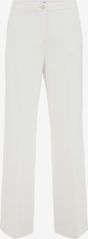 regular Pantaloni con piega frontale di WE Fashion in bianco: frontale