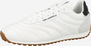 balta Karl Lagerfeld Sportbačiai be auliuko: priekis