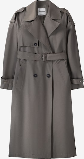 Cappotto di mezza stagione Bershka di colore grigio scuro, Visualizzazione prodotti