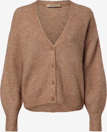MOS MOSH Strickjacke in Braun: Vorderseite