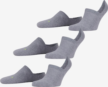 FALKE Füßlinge 'Cool Kick 3-Pack' in Grau: Vorderseite