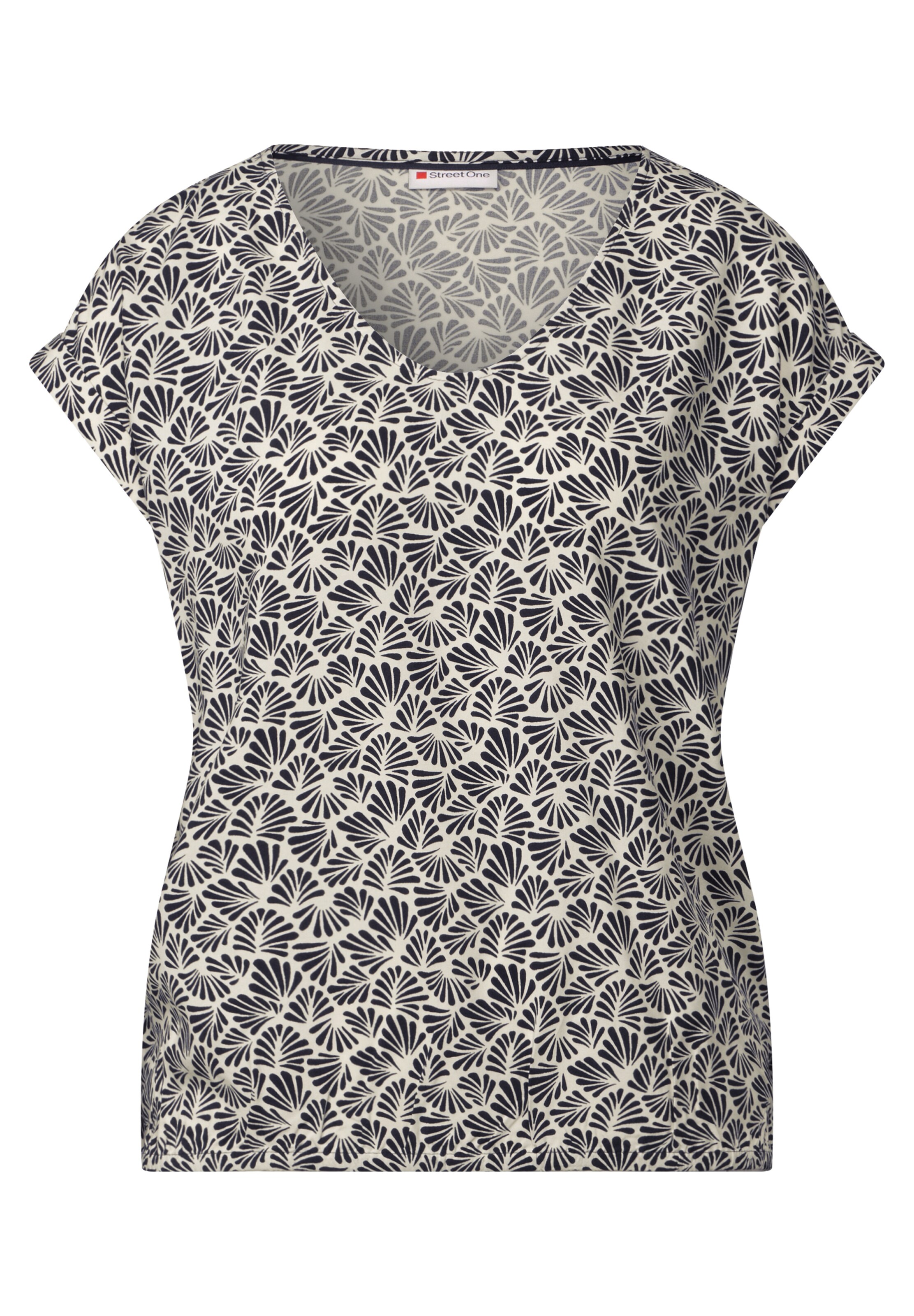 STREET ONE Bluse in Beige: Vorderseite