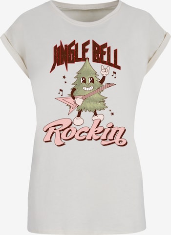 F4NT4STIC Shirt 'Jingle Bell Rocking' in Beige: Vorderseite