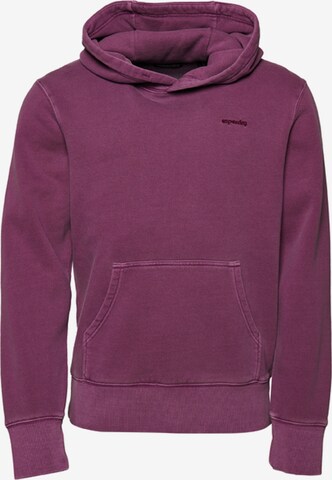 Superdry Sweatshirt in Purple: front