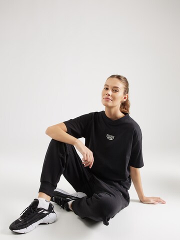 juoda Reebok Marškinėliai