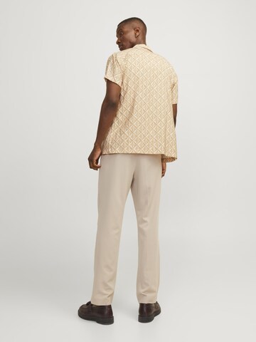 JACK & JONES - Ajuste regular Camisa 'Lincoln' en beige