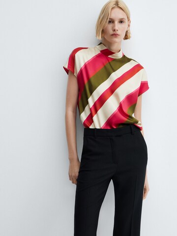 MANGO Blouse 'Cherry' in Mixed colors: front