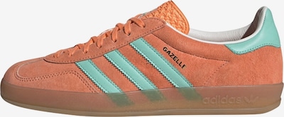 ADIDAS ORIGINALS Låg sneaker ' Gazelle ' i turkos / orange, Produktvy