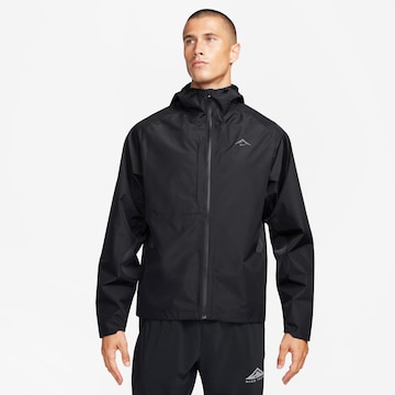 NIKE Athletic Jacket 'Infin Cosmic' in Black: front