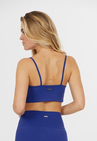 Athlecia Bralette Sports bra 'Bloom' in Blue
