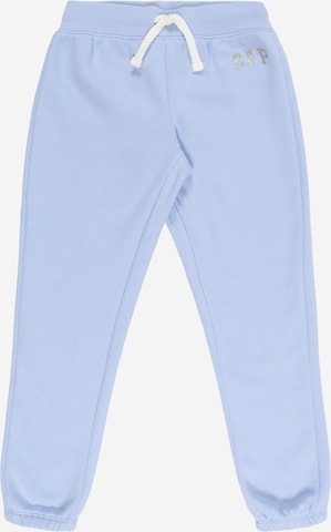 GAP Tapered Pants in Blue: front