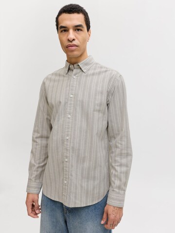 Regular fit Camicia di JACK & JONES in grigio
