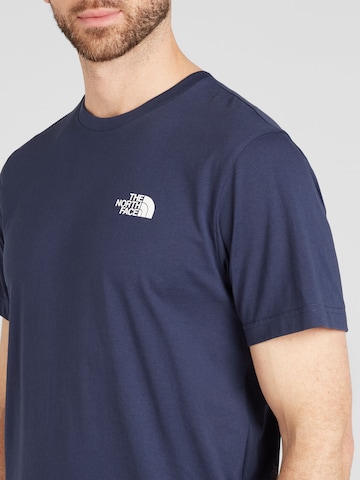 T-Shirt 'SIMPLE DOME' THE NORTH FACE en bleu