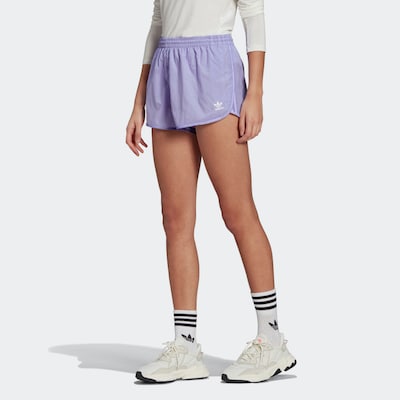 ADIDAS ORIGINALS Broek in de kleur Lichtlila / Wit, Modelweergave