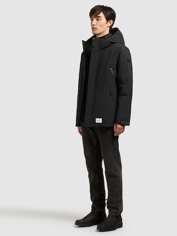 khujo Jacke 'Barne' in Schwarz