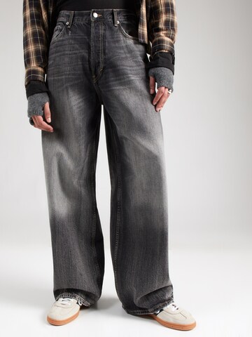 Baggy Jean 'Astro' WEEKDAY en noir : devant
