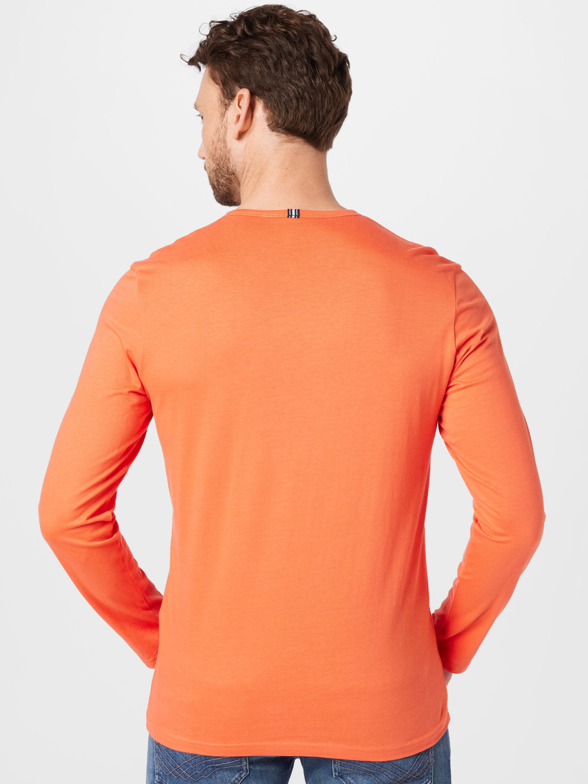 Männer Große Größen TOM TAILOR Shirt in Orange - YV96037