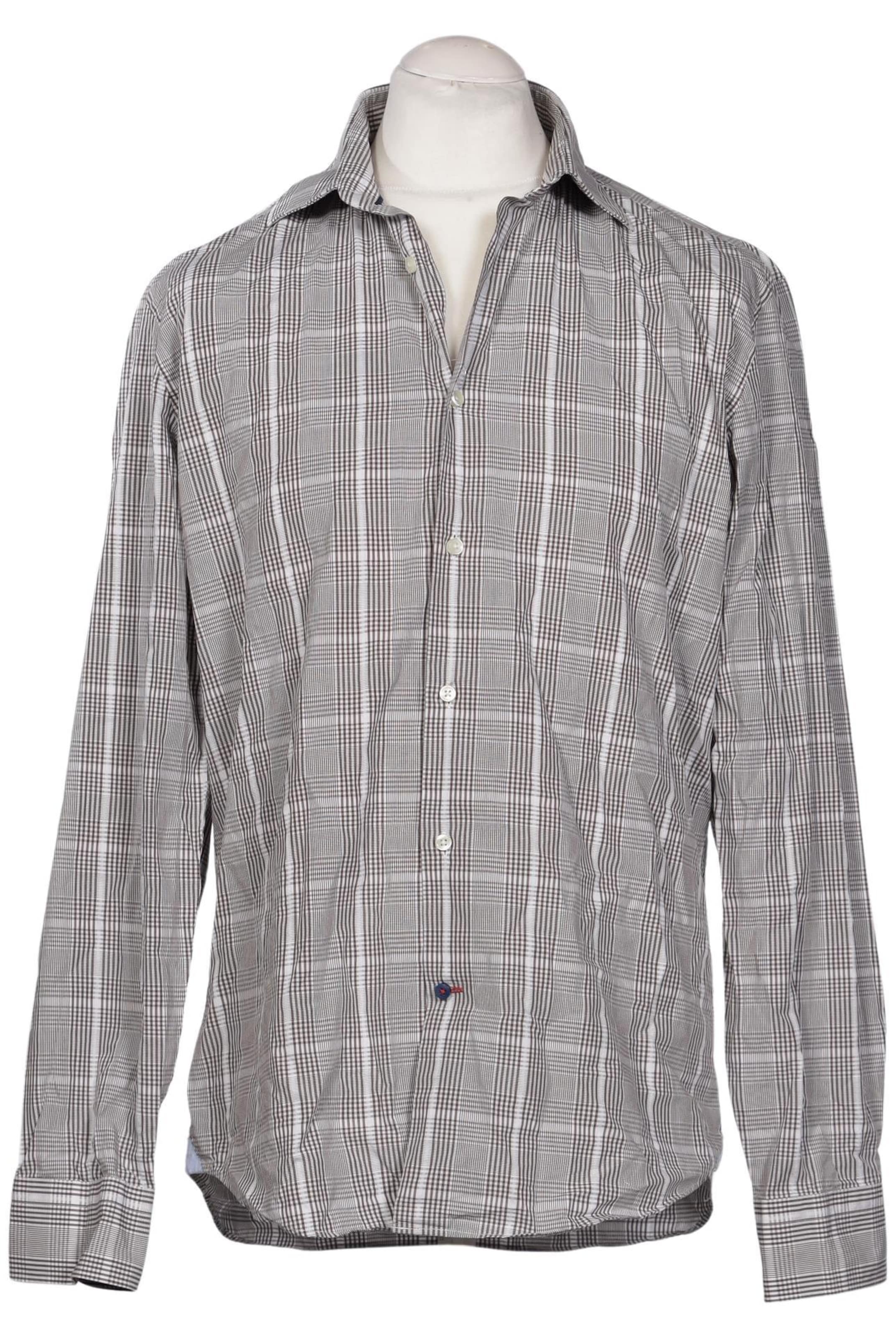 Tommy Hilfiger Tailored Hemd L in Grau: Vorderseite