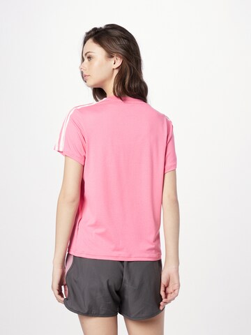 ADIDAS PERFORMANCE - Camisa funcionais 'Train Essentials' em rosa