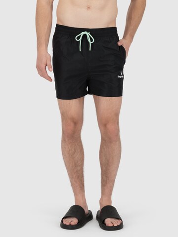 Sergio Tacchini Swimming shorts 'Guaceto' in Black: front
