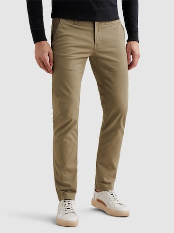 PME Legend Regular Chinobyxa 'PME LEGEND - American Classic regular fit chino' i beige: framsida