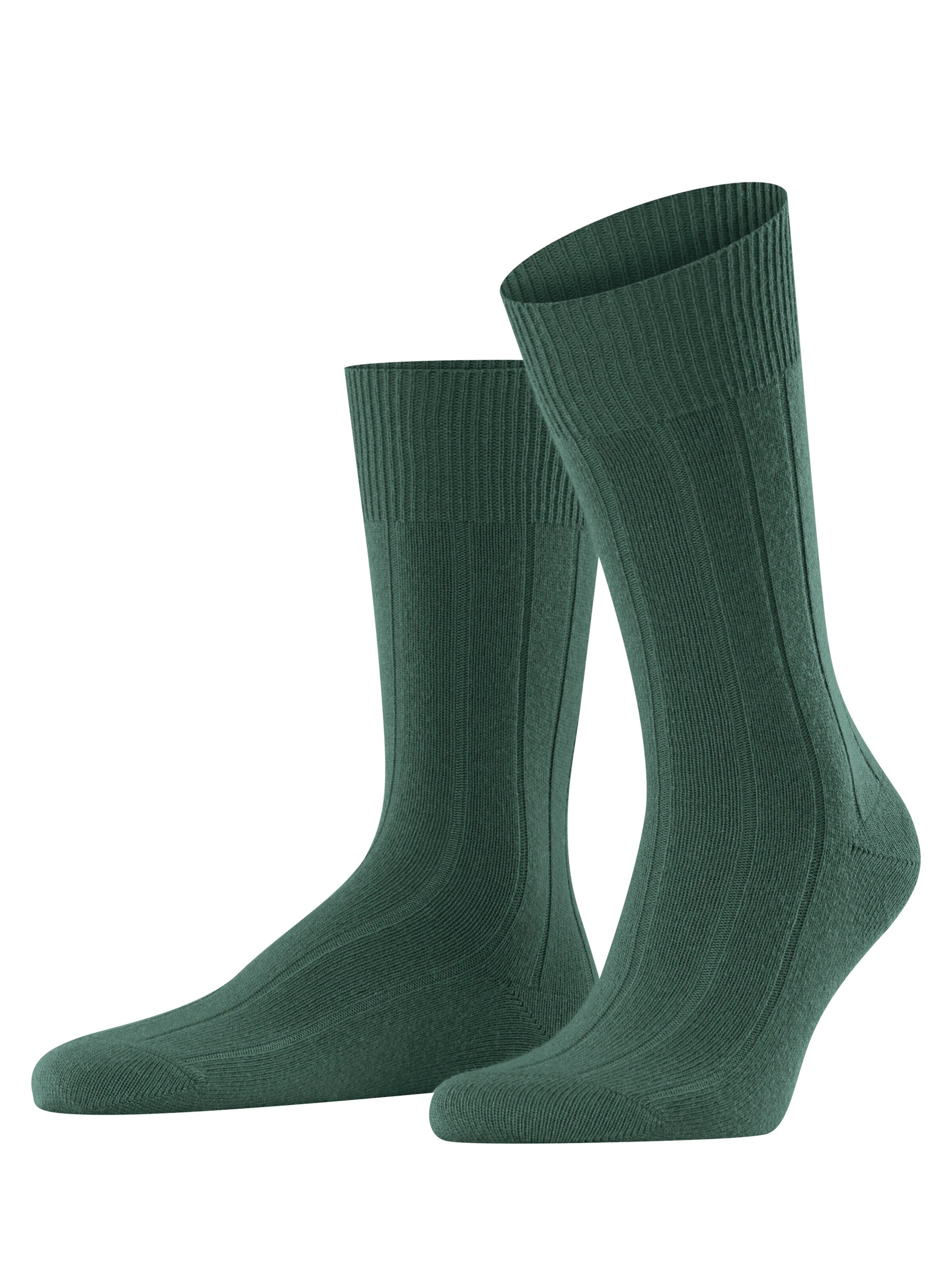FALKE Socken 'Lhasa Rib'‌‌‌‌‌‌‌‌‌ in Grün: Vorderseite