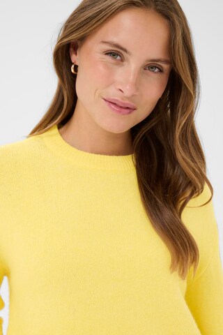 SAINT TROPEZ Trui 'Larna' in Geel