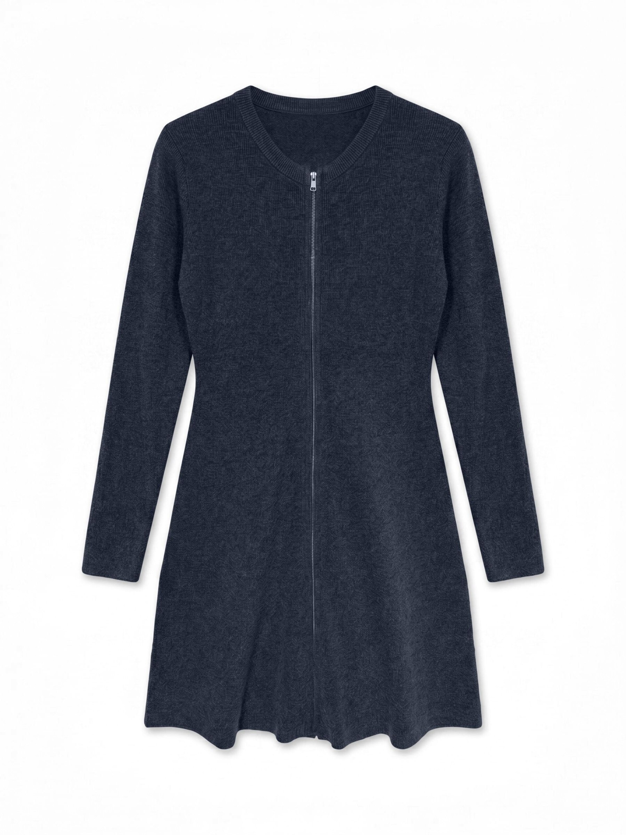 Robes en maille 'JESSICA' VERO MODA en bleu : devant
