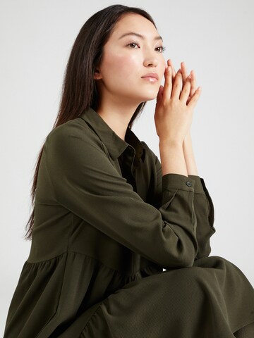 JDY Shirt Dress 'PIPER' in Green