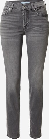 Regular Jean 'ROXANNE' 7 for all mankind en gris : devant